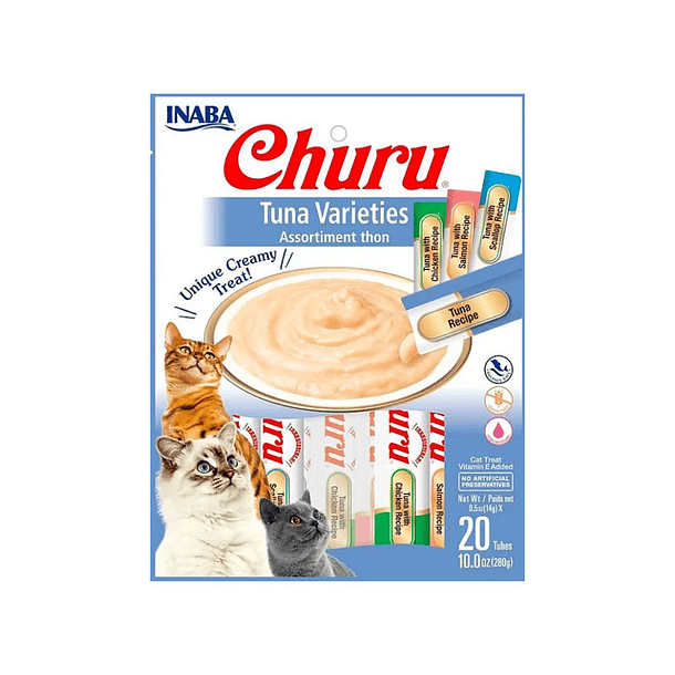 Churu sabor atún variedades 20 tubos
