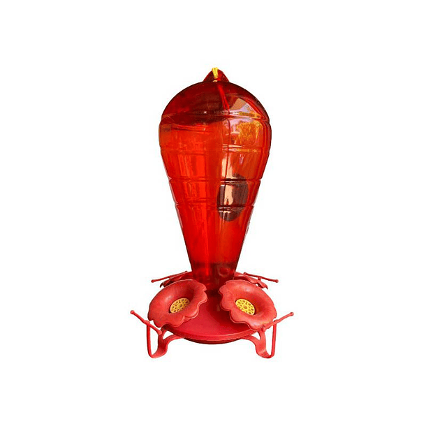Bebedero para colibríes con posaderas