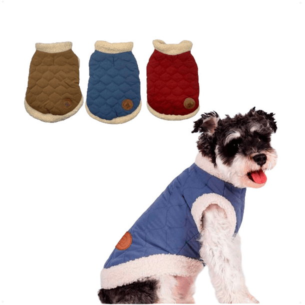 Abrigo acolchado con chiporro talla 4XL