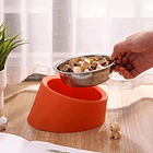 Plato de acero inoxidable inclinado 3