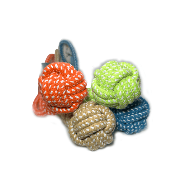 Juguete de cuerda con doble nudo 6