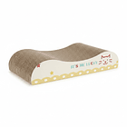 Rascador de cartón diseño sofá con catnip 1