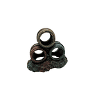 Adorno para acuario barriles apilados 2