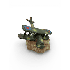 Adorno para acuario aeroplano