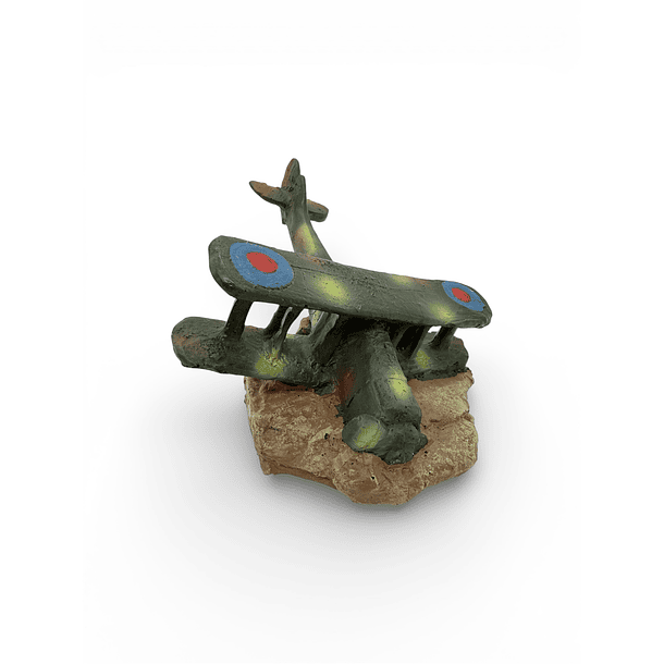 Adorno para acuario aeroplano 1