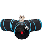 Túnel de tres salidas con juguete 1