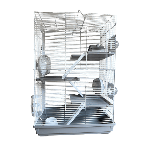Jaula para hámster 3 niveles con accesorios 1