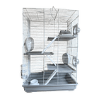 Jaula para hámster 3 niveles con accesorios 3