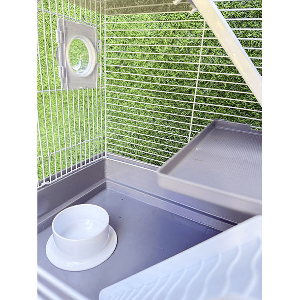 Jaula para hámster 3 niveles con accesorios 9