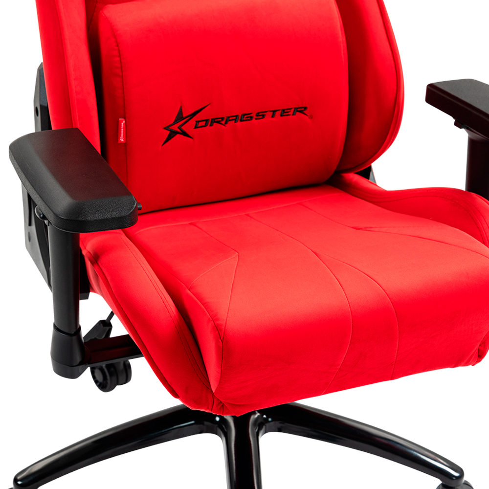 Silla GT500 PRO Alcantara Series Rosso 6