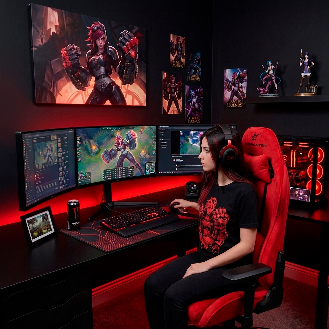 Silla GT500 PRO Alcantara Series Rosso 10