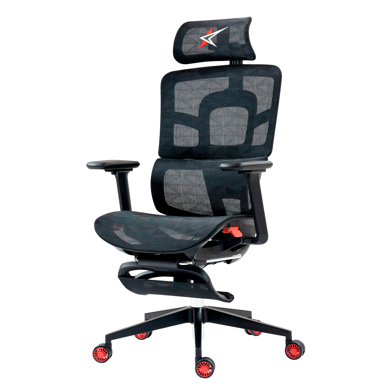 Silla Ergonómica M4 TriMesh Black 3