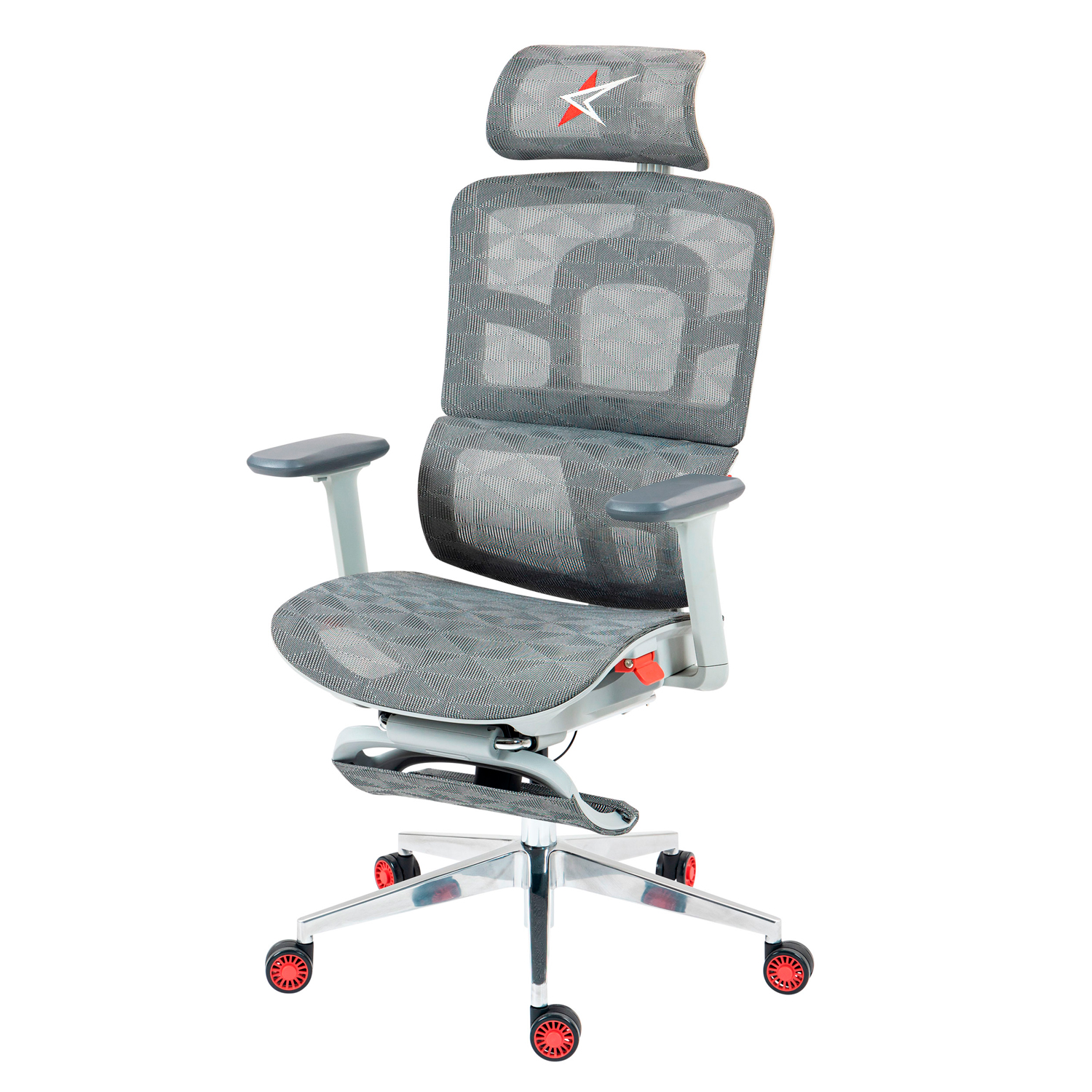 Silla Ergonómica M4 TriMesh Gray 3