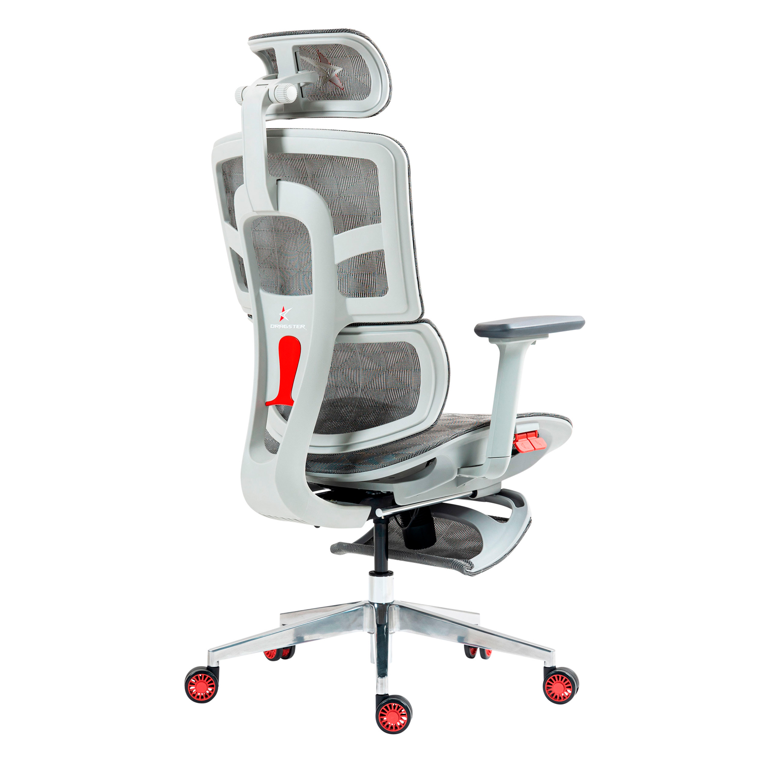 Silla Ergonómica M4 TriMesh Gray 4