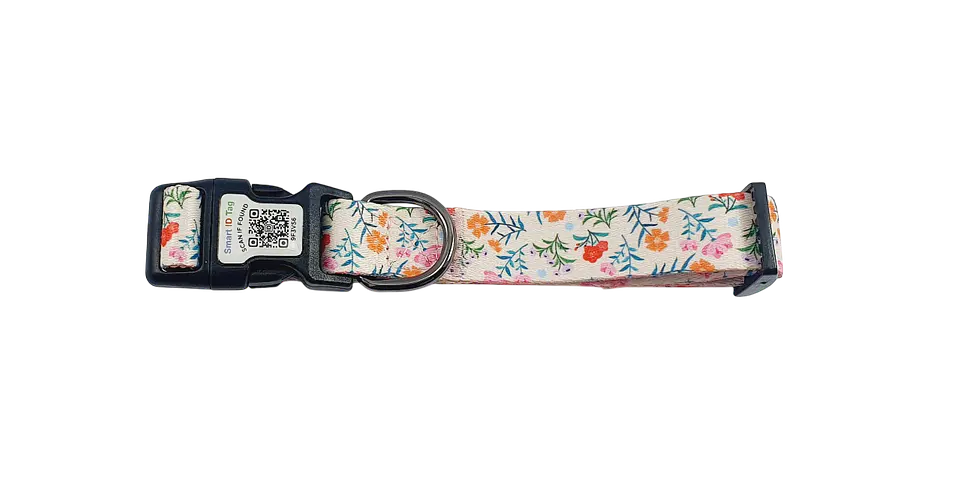 Collar de identificación con código QR 4