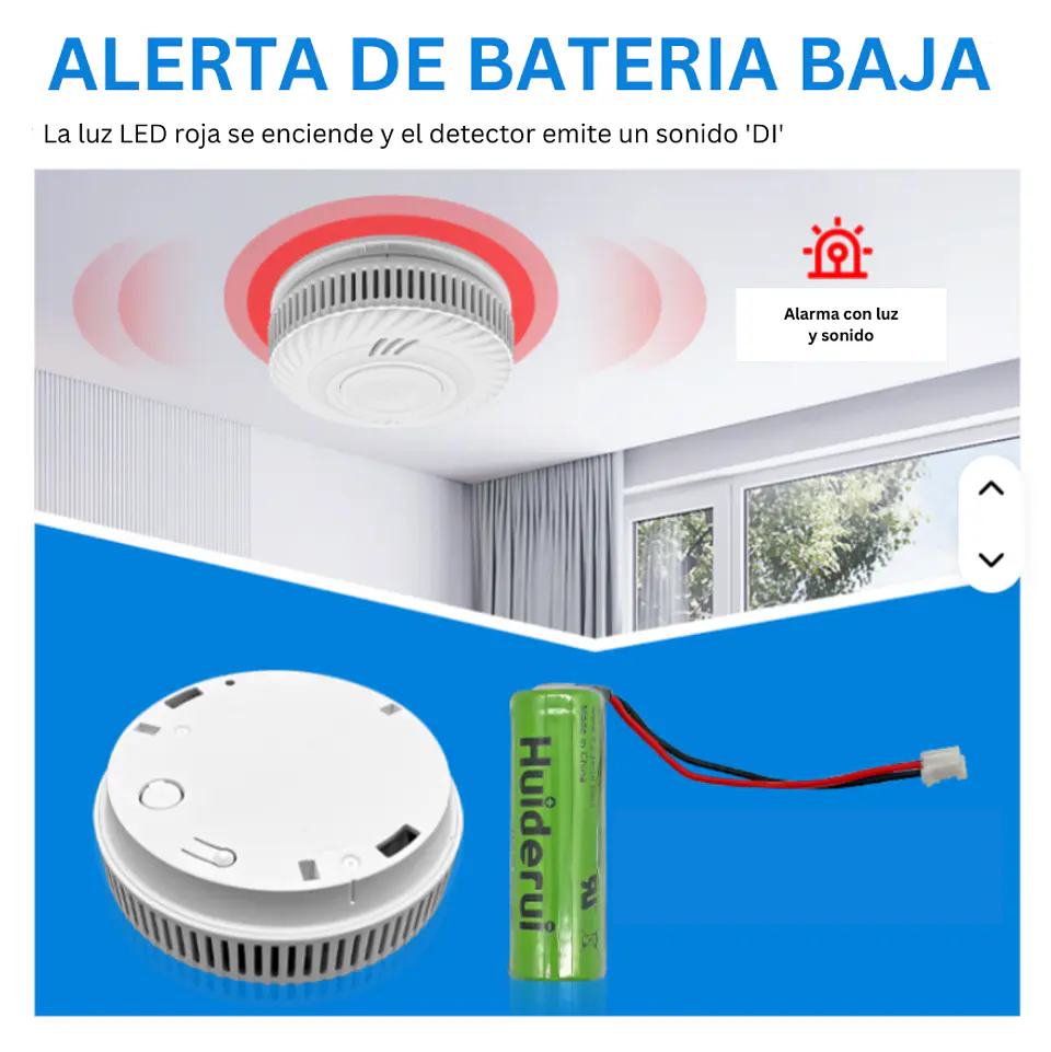 Alarma de Humo WiFi 4