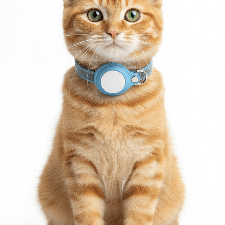 Collar de Gato con Localizador de Rastreo Global Compatible con Apple 6