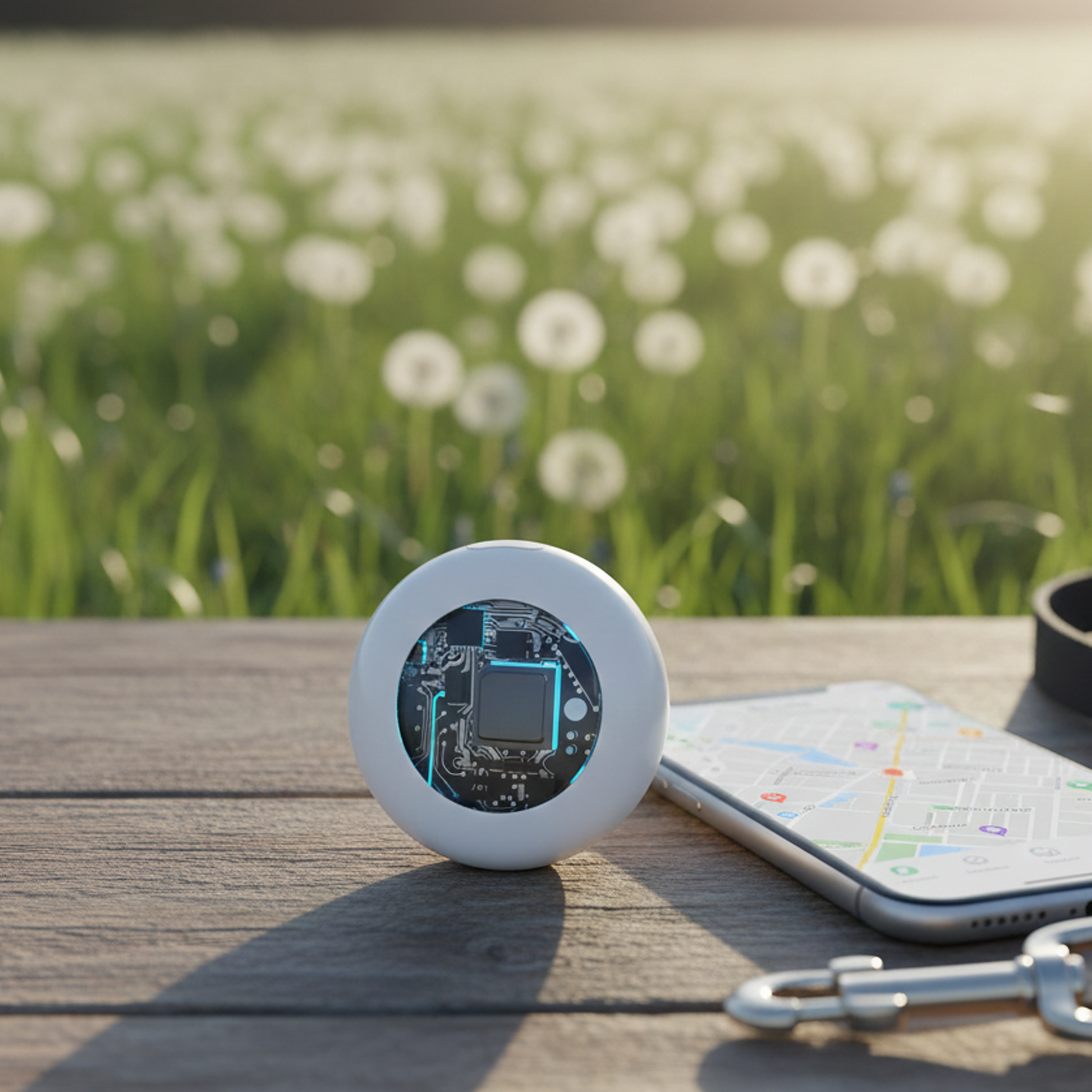 Localizador de Rastreo Global Compatible con Apple 1