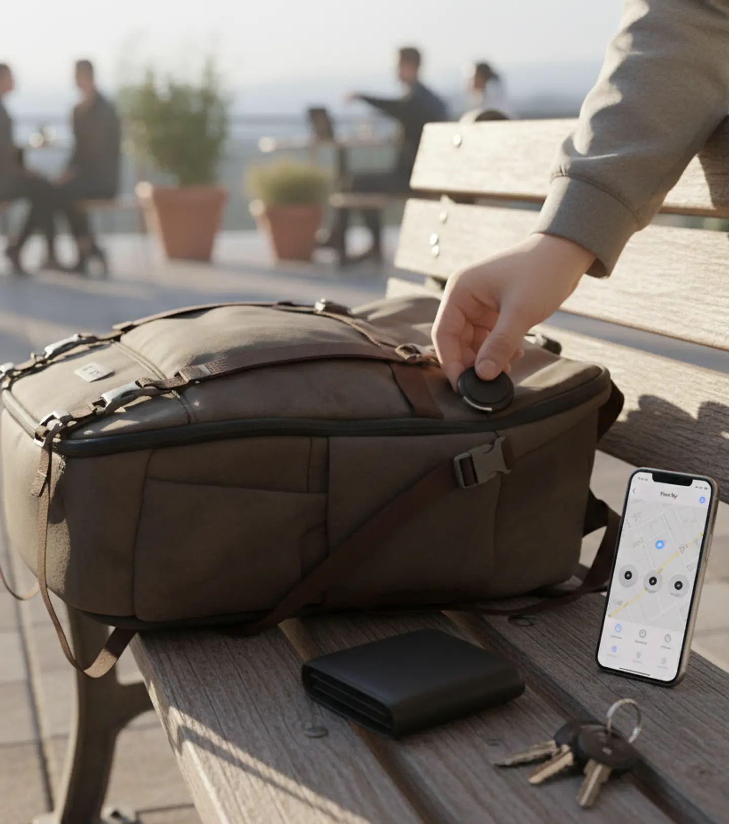 Pack de 3 Localizadores De Rastreo Global Compatibles Con Apple 7