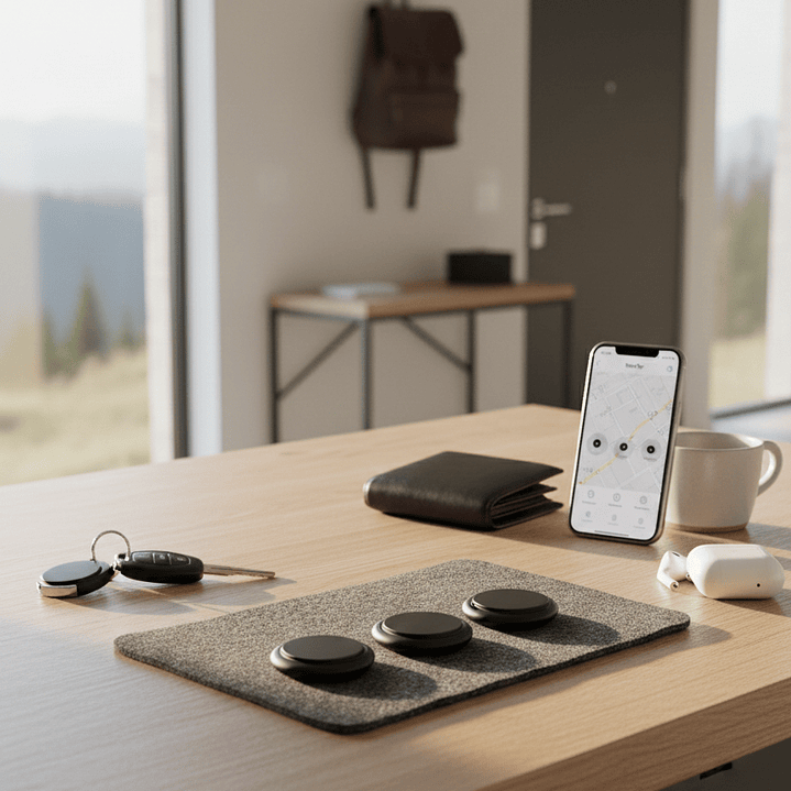 Pack de 3 Localizadores De Rastreo Global Compatibles Con Apple 3