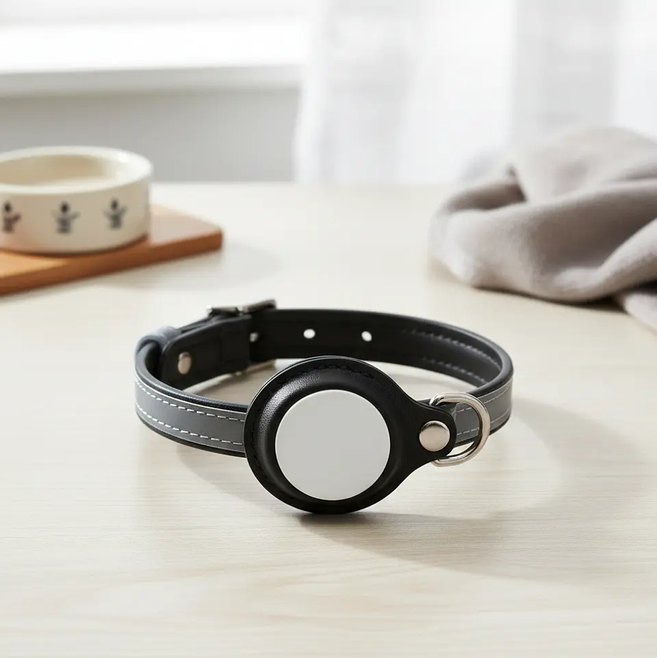 Collar de Gato con Localizador de Rastreo Global Compatible con Apple 11