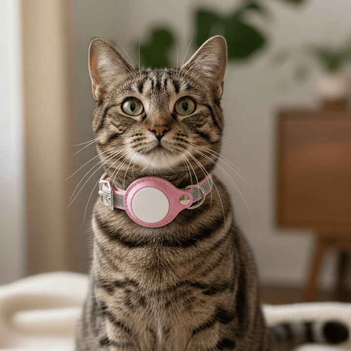 Collar para Gato con Soporte para Localizador GPS 7