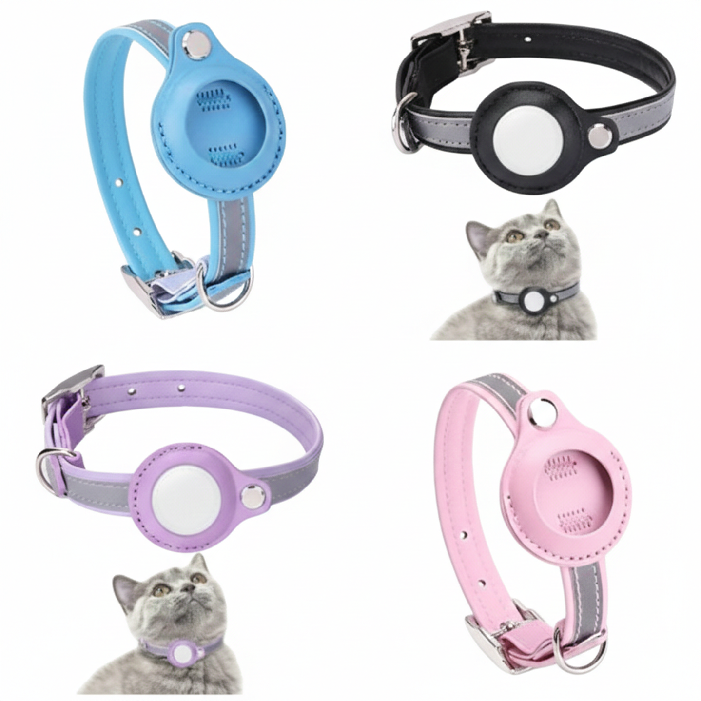 Collar para Gato con Soporte para Localizador GPS 5