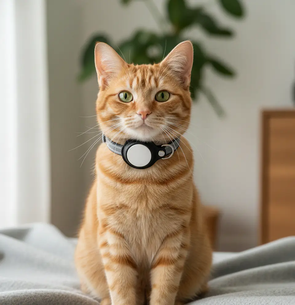 Collar para Gato con Soporte para Localizador GPS 10