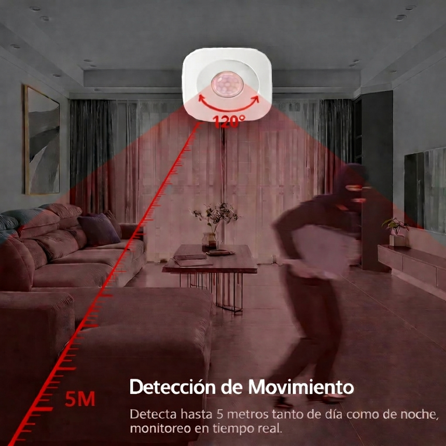 Sensor de Movimiento Inteligente WiFi 3