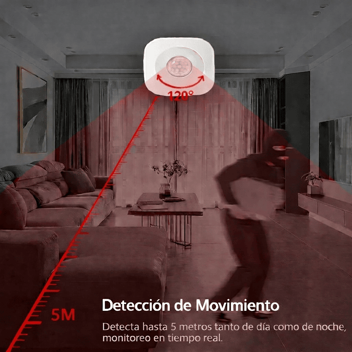 Sensor de Movimiento Inteligente WiFi 3