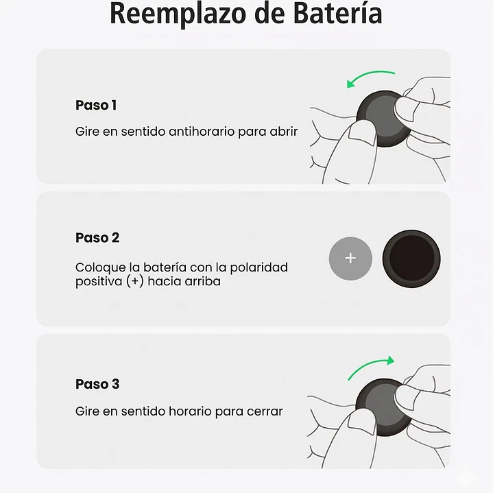 Combo 3 Localizadores de Rastreo Global Compatibles con Apple 13