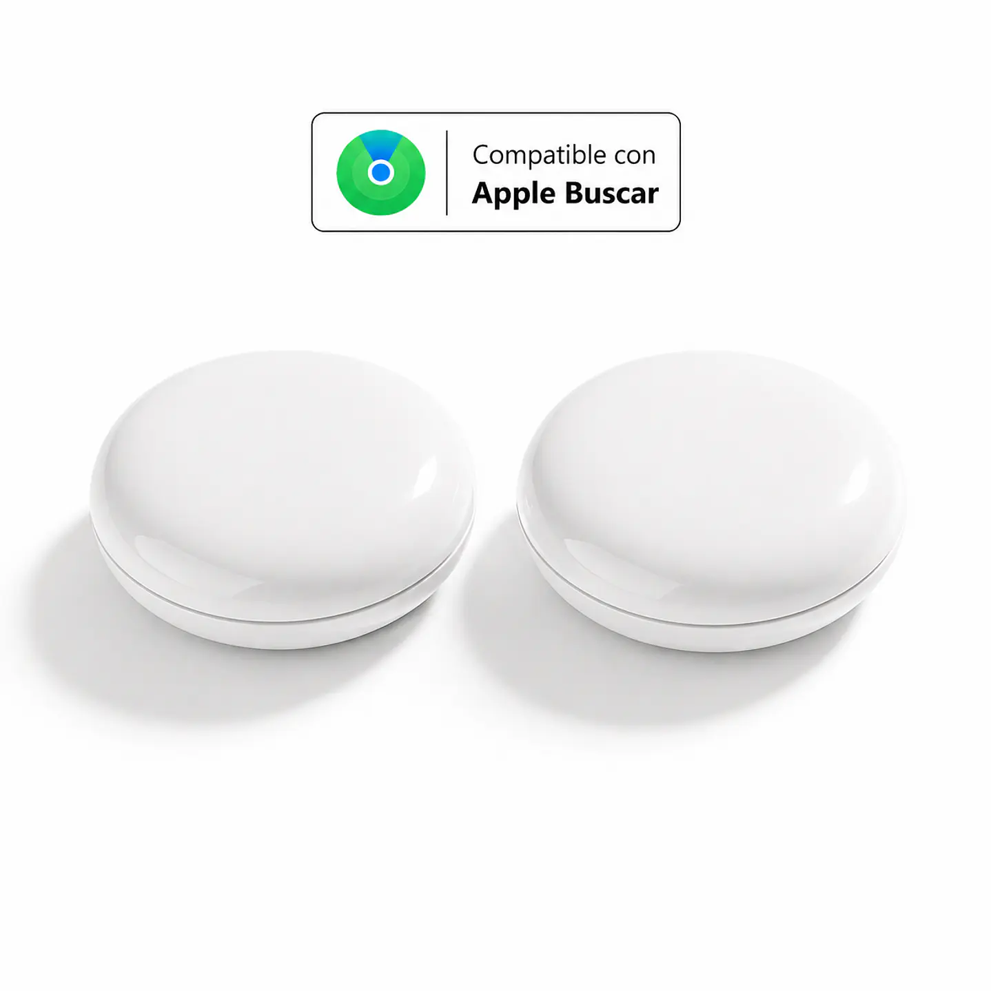 Combo 2 Localizadores de Rastreo Global compatibles con Apple 1