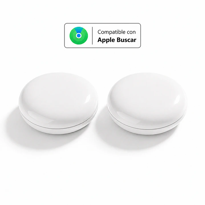 Combo 2 Localizadores de Rastreo Global compatibles con Apple 1