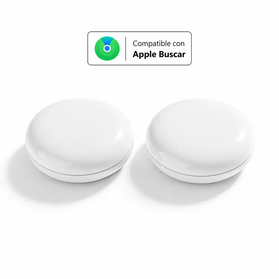 Combo 2 Localizadores de Rastreo Global compatibles con Apple 1