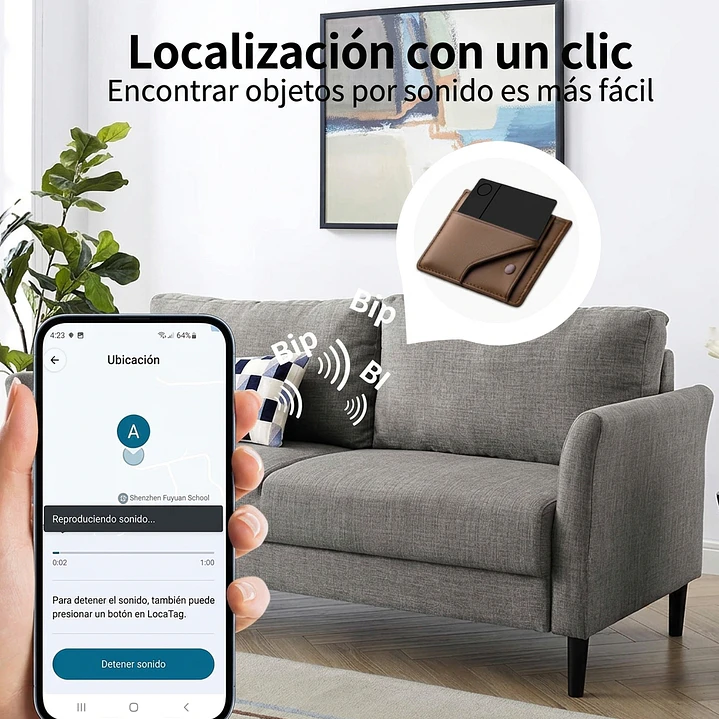 Tarjeta Localizador de Rastreo Global Android 6