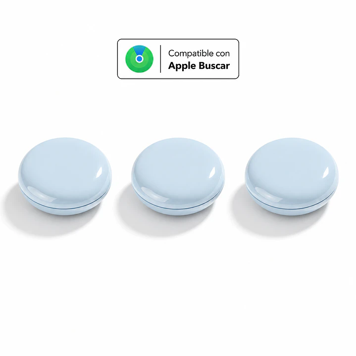 Combo 3 Localizadores de Rastreo Global Compatibles con Apple 3