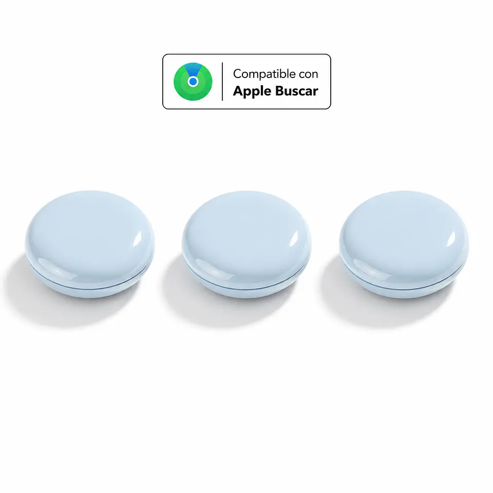 Combo 3 Localizadores de Rastreo Global Compatibles con Apple 3