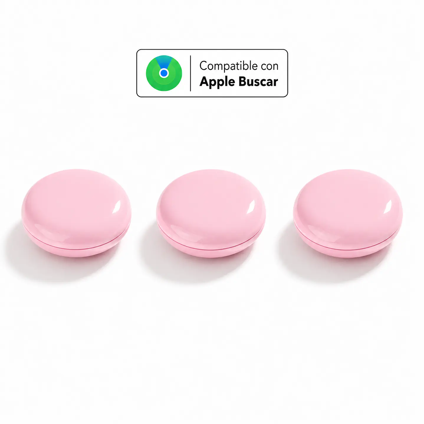 Combo 3 Localizadores de Rastreo Global Compatibles con Apple 5