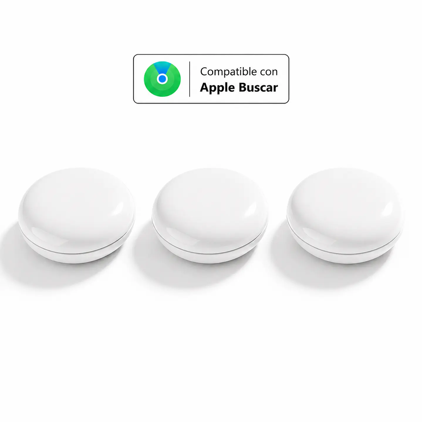 Combo 3 Localizadores de Rastreo Global Compatibles con Apple 2