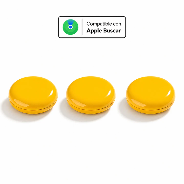 Combo 3 Localizadores de Rastreo Global Compatibles con Apple 4