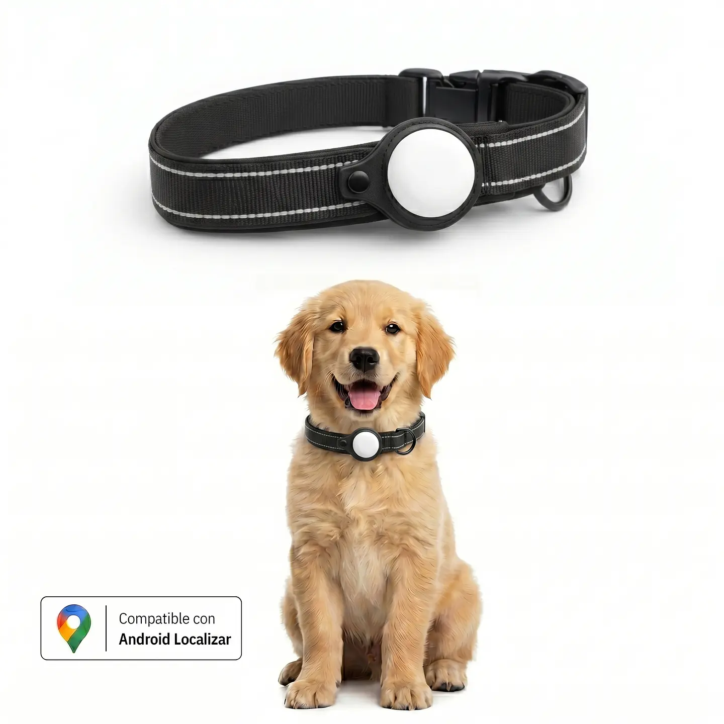 Collar de Perro con Localizador de Rastreo Global Android 1