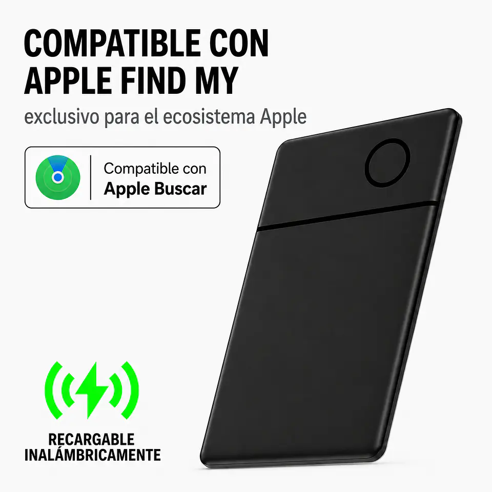 Tarjeta Localizadora de Rastreo Global Compatible con Apple 1