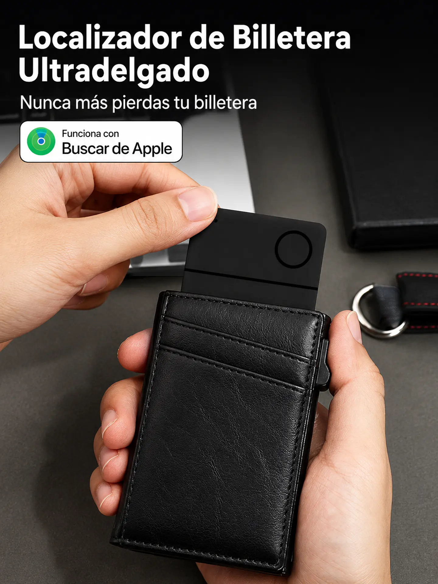Tarjeta Localizadora de Rastreo Global Compatible con Apple 6