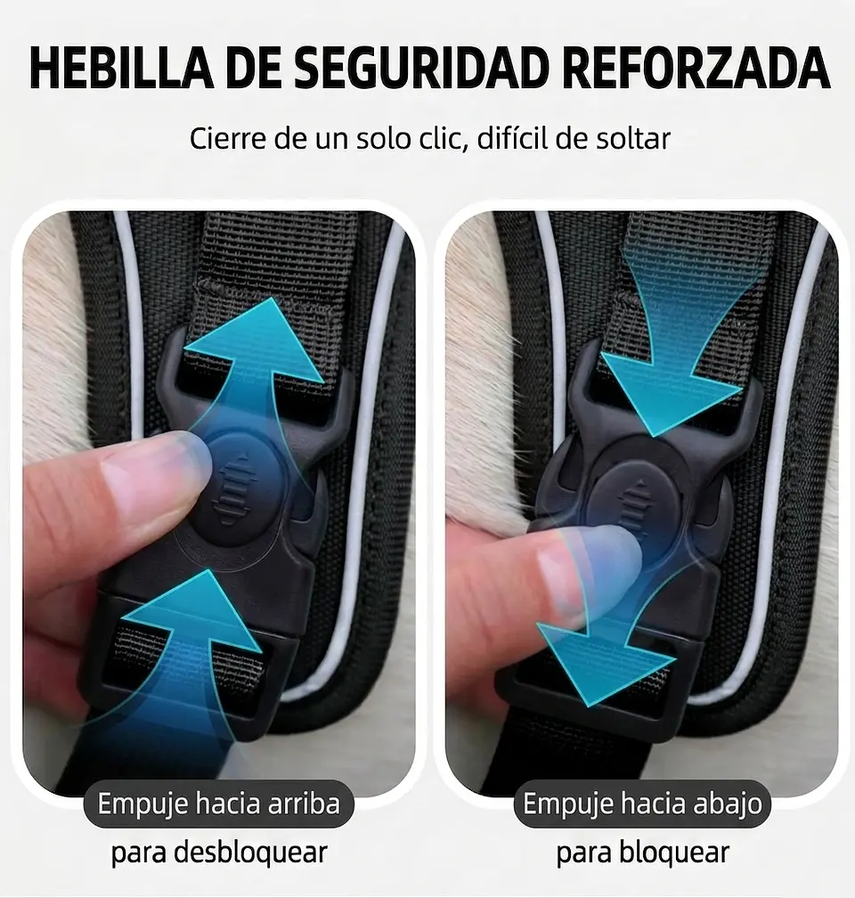 Arnés Reflectante para Perros con Localizador Apple 12
