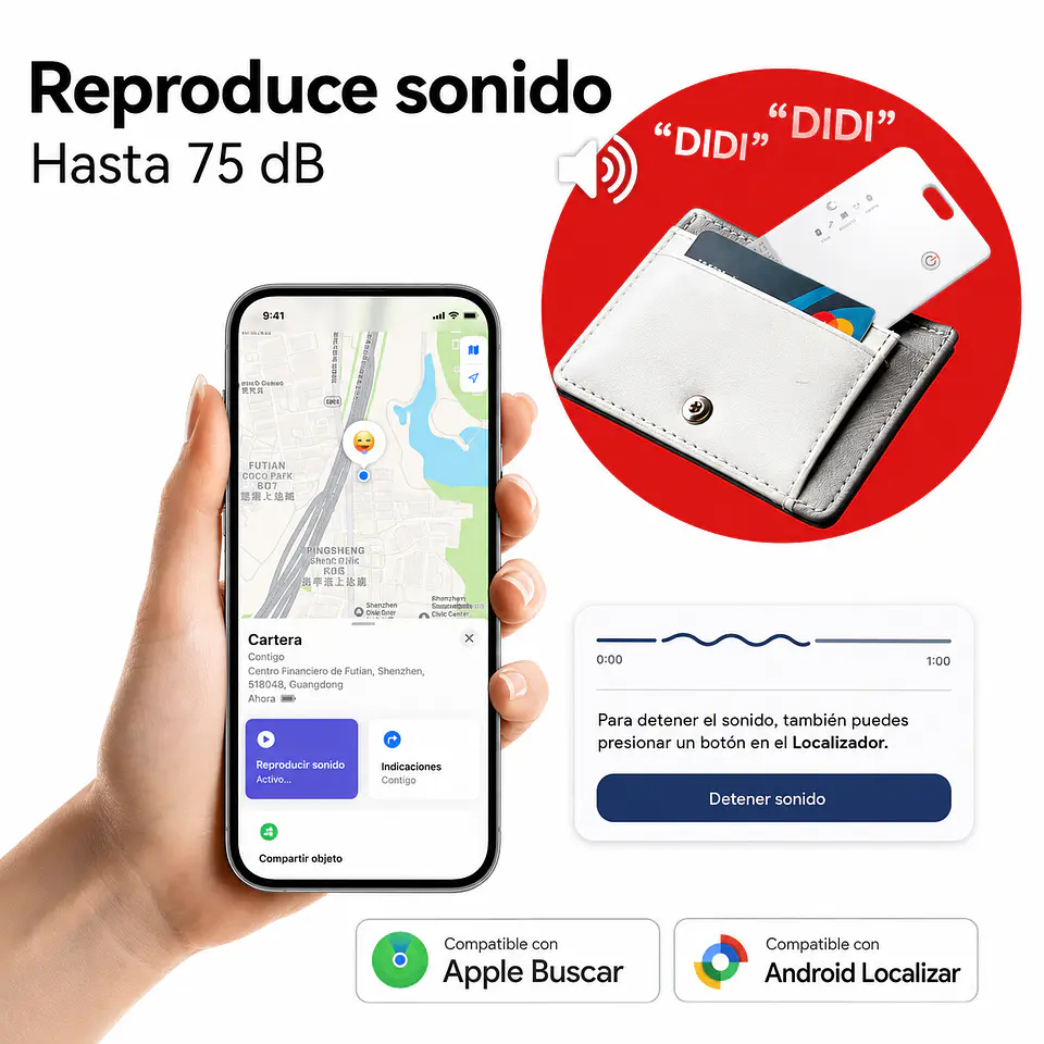 Tarjeta Localizadora Dual Android y Apple 5