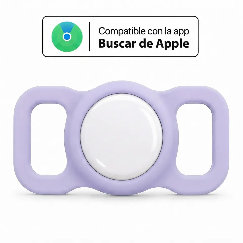Funda de Silicona para Collar con Localizador Compatible con Apple 7