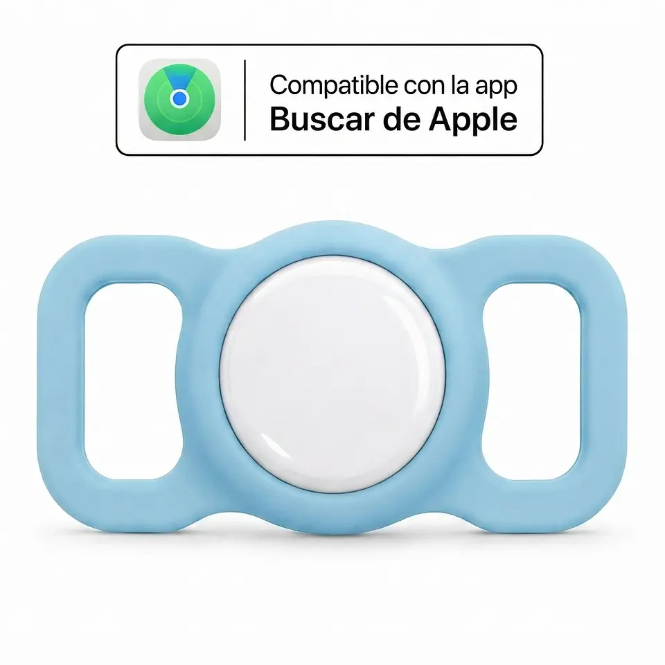 Funda de Silicona para Collar con Localizador Compatible con Apple 9