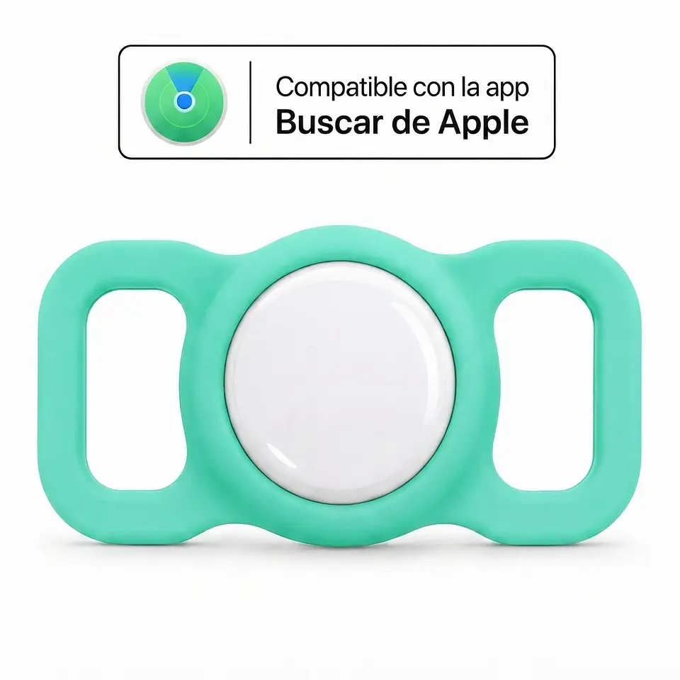 Funda de Silicona para Collar con Localizador Compatible con Apple 11