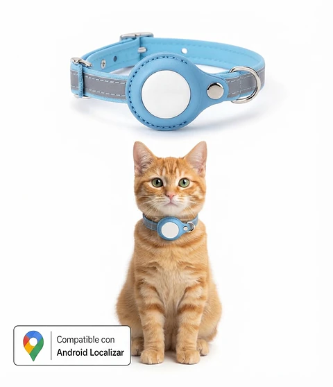 Collar de Gato con Localizador de Rastreo Global Android