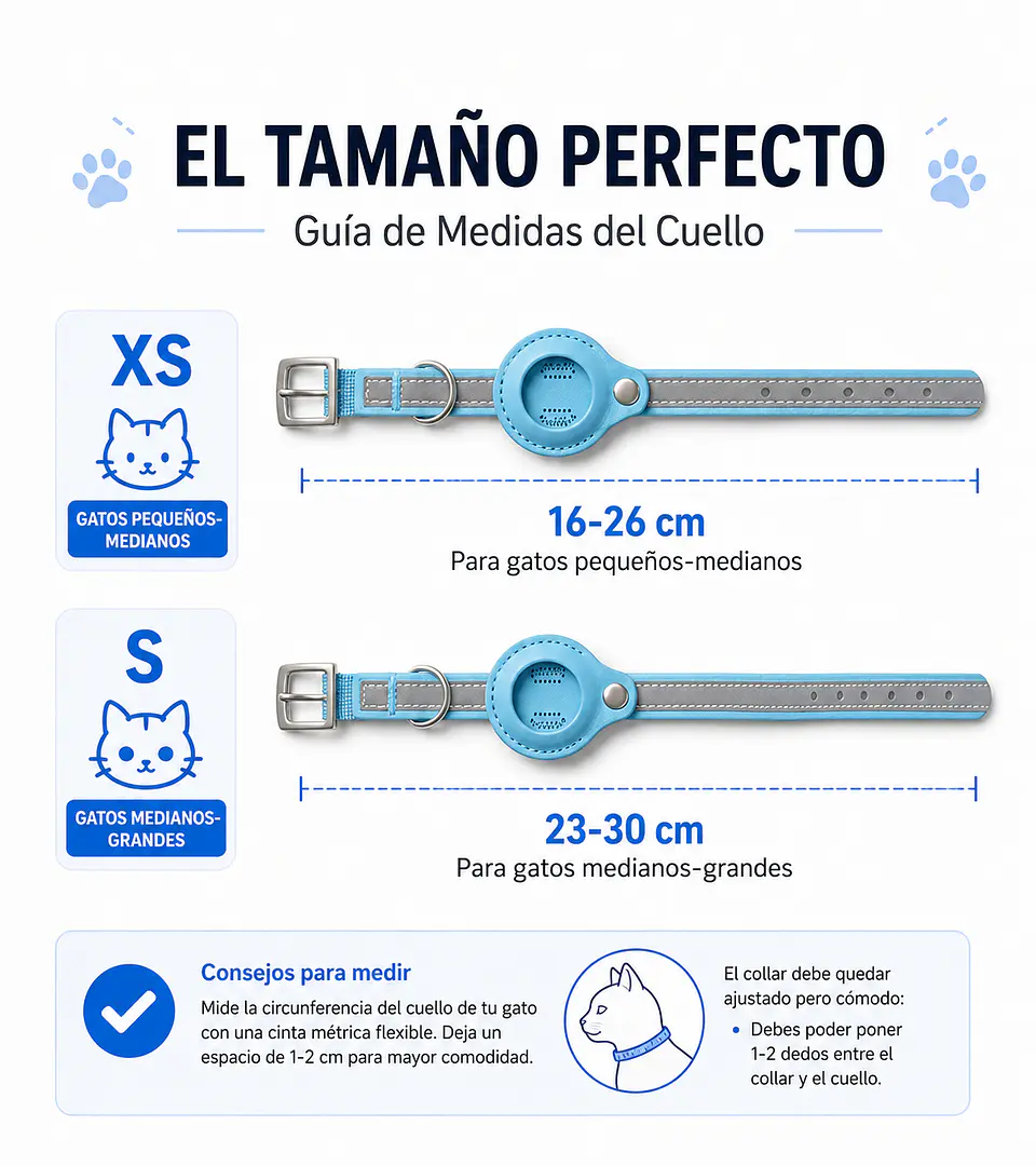 Collar de Gato con Localizador de Rastreo Global Android 6